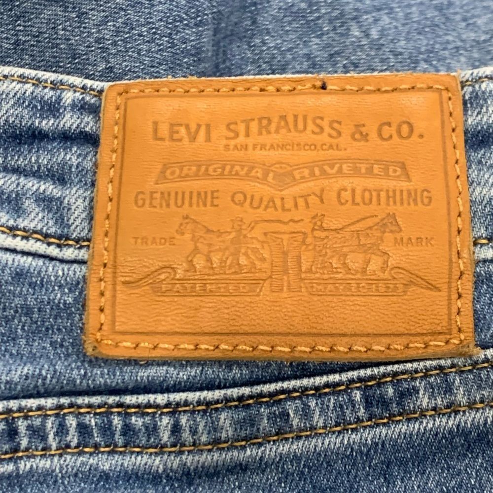 Vintage Levi's 70’s Italian Denim Premium San Francisco, Cal. Blue 726 - Picture 7 of 10
